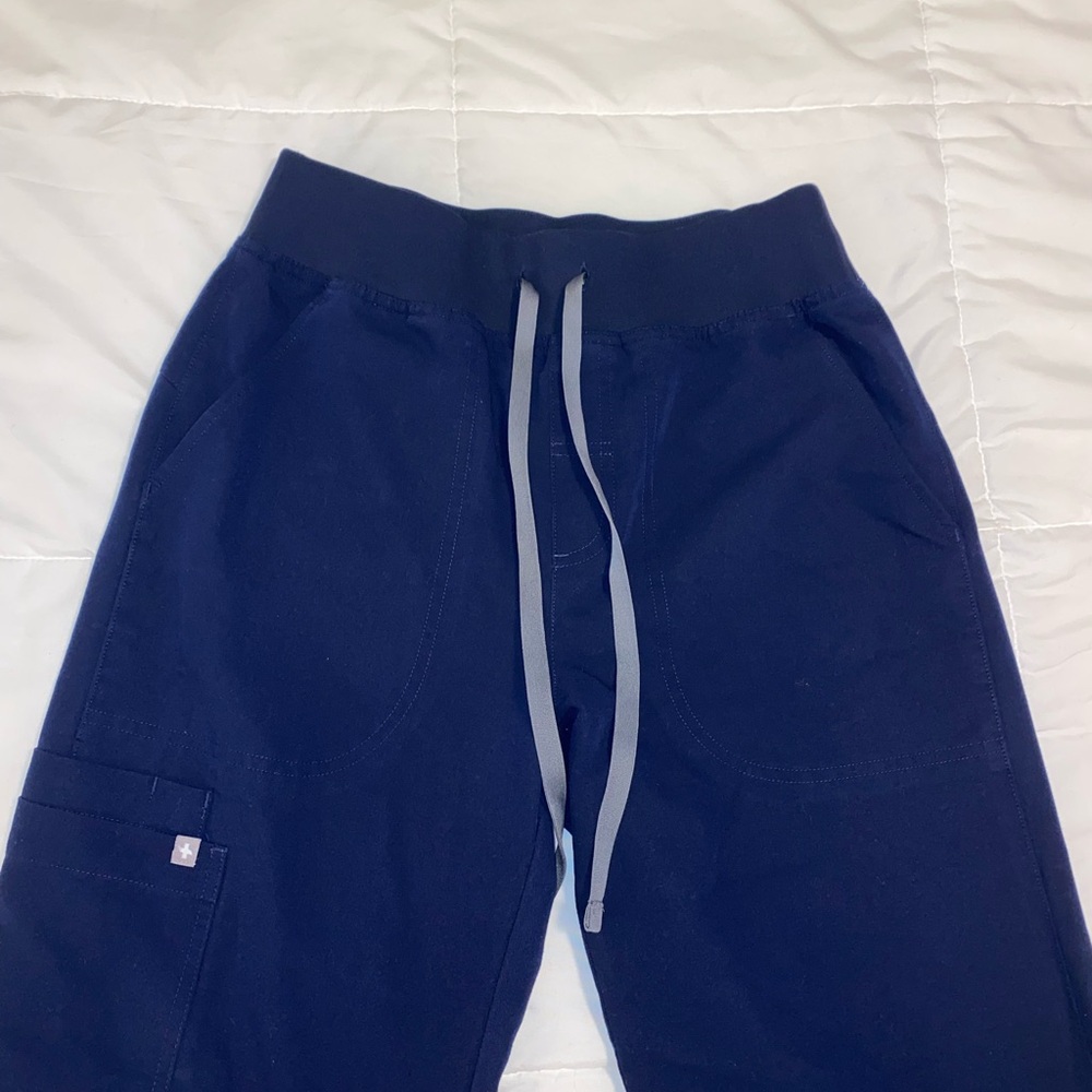 Figs High Waisted Isabel Wide Leg Scrub Pants